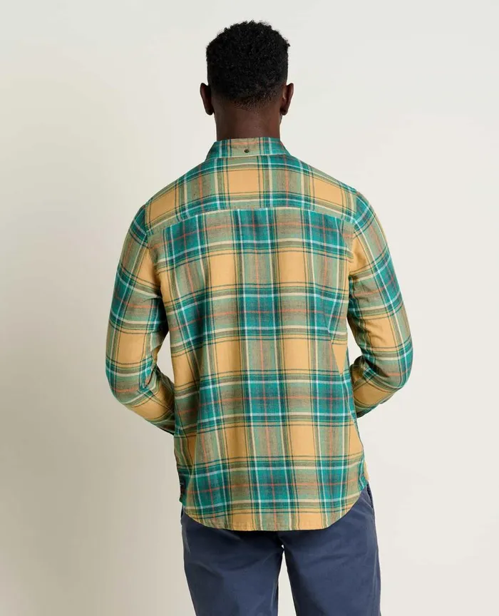 ToadandCo Shirts Airsmyth Long Sleeve Shirt London Fog Windowpane 8211 Men039s