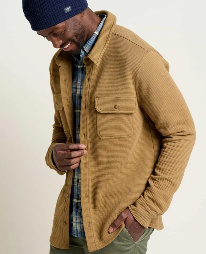 ToadandCo Shirts Moonwake Long Sleeve Shirt Honey Brown 8211 Men039s