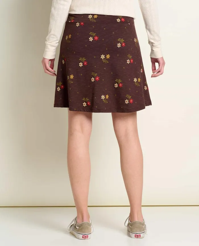 ToadandCo Skirts and Skorts Chaka Skirt Carob Duo Print 8211 Women039s