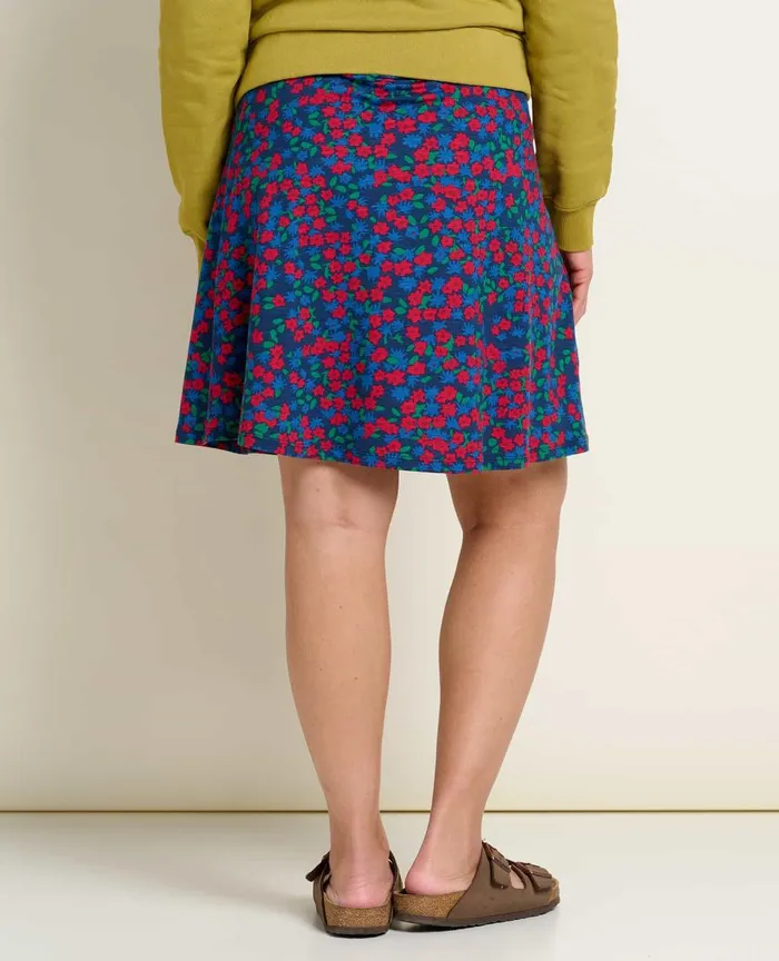 ToadandCo Skirts and Skorts Chaka Skirt True Navy Florist Print 8211 Women039s