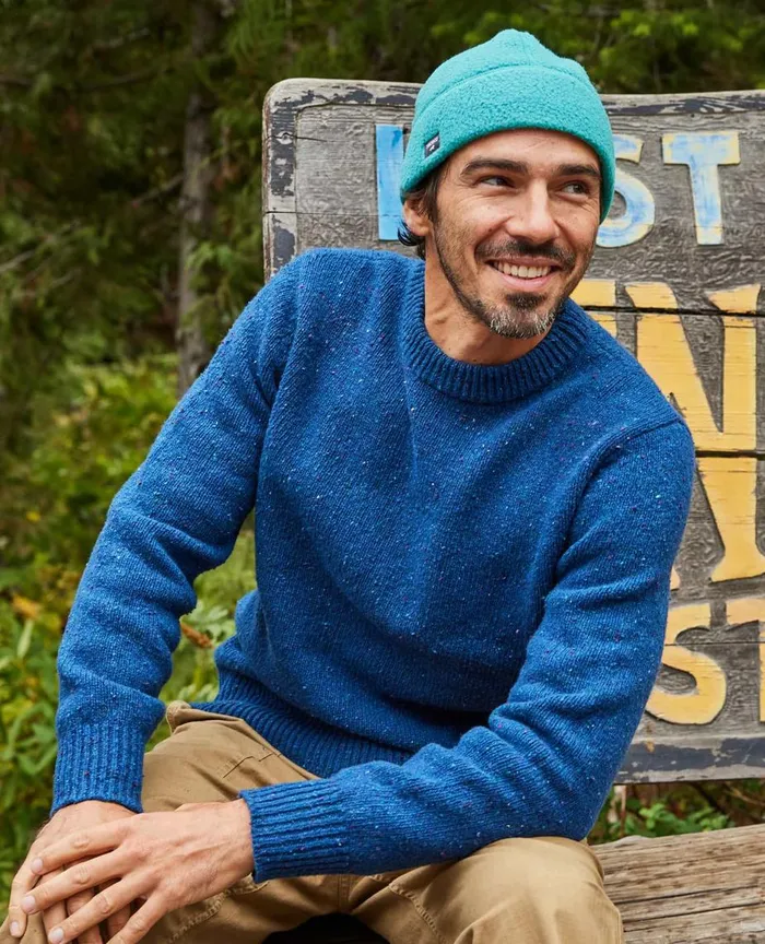 ToadandCo Sweaters Men039s Wilde Crew Sweater True Navy 8211 Men039s