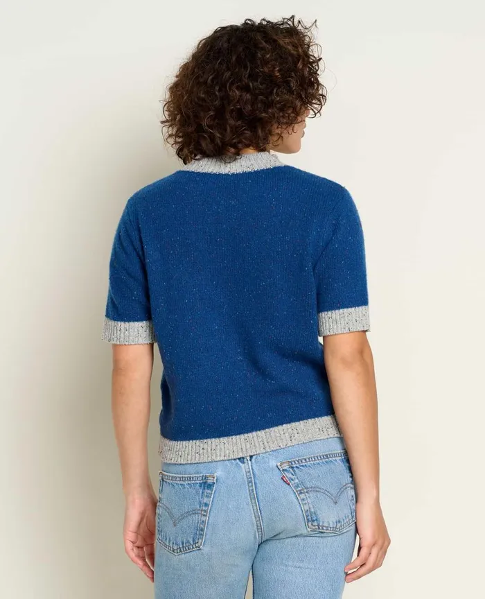 ToadandCo Sweaters Wilde Short Sleeve Sweater True Navy 8211 Women039s