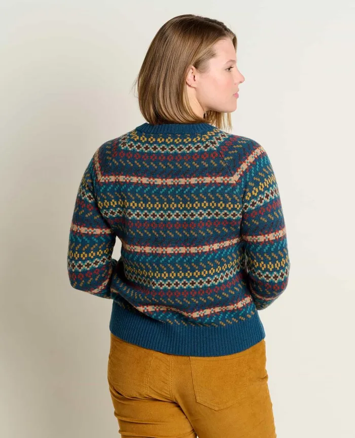 ToadandCo Sweaters Women039s Cazadero Crew Sweater Midnight 8211 Women039s
