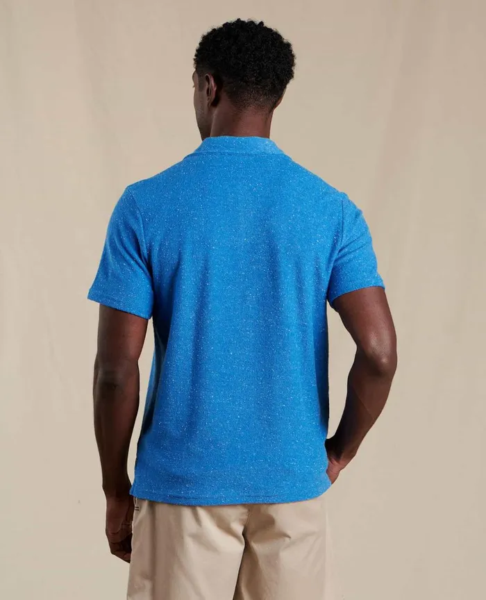 ToadandCo TShirts Men039s Eventide Terry Short Sleeve Polo High Dive 8211 Men039s