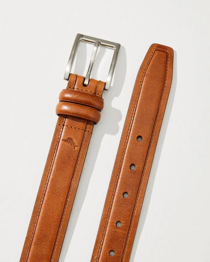 Tommy Bahama Belts Drop Edge Stitch Belt Tan 8211 Men Tommy Bahama Belts Drop Edge Stitch Belt Tan 8211 Men