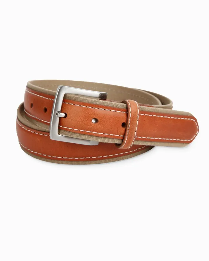 Tommy Bahama Belts Sand Drift Belt Khaki 8211 Men