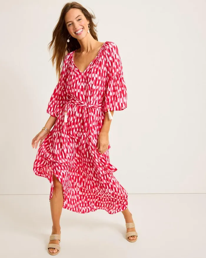 Tommy Bahama Dresses Ikat Stripe Midi Coverup Dress Red Hibiscus 8211 Women Tommy Bahama Dresses Ikat Stripe Midi Coverup Dress Red Hibiscus 8211 Women