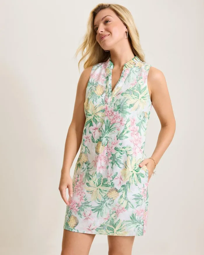 Tommy Bahama Dresses Two Palms Orchid Oasis Linen Shift Dress Summer Grey 8211 Women Tommy Bahama Dresses Two Palms Orchid Oasis Linen Shift Dress Summer Grey 8211 Women