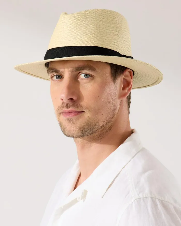 Tommy Bahama Hats and Caps Brooks Panama Hat Natural 8211 Men Tommy Bahama Hats and Caps Brooks Panama Hat Natural 8211 Men