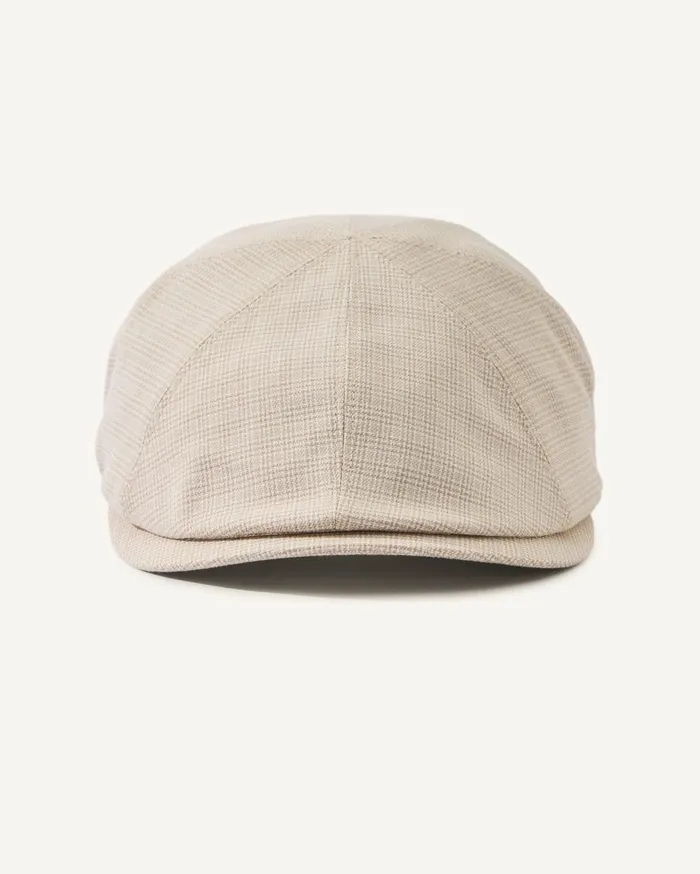 Tommy Bahama Hats and Caps Jeth 8Panel Cap Chalk Plaid 8211 Men Tommy Bahama Hats and Caps Jeth 8Panel Cap Chalk Plaid 8211 Men