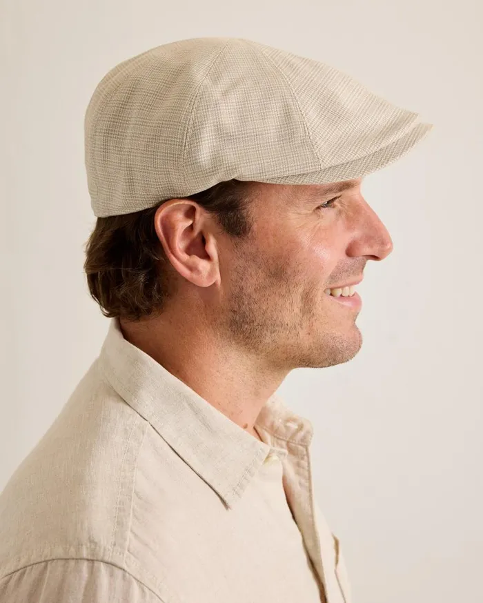 Tommy Bahama Hats and Caps Jeth 8Panel Cap Chalk Plaid 8211 Men Tommy Bahama Hats and Caps Jeth 8Panel Cap Chalk Plaid 8211 Men