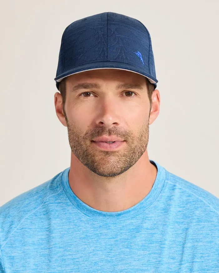 Tommy Bahama Hats and Caps Monstera Fade Cap Blue Note 8211 Men Tommy Bahama Hats and Caps Monstera Fade Cap Blue Note 8211 Men