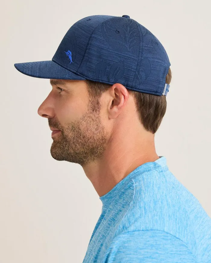 Tommy Bahama Hats and Caps Monstera Fade Cap Blue Note 8211 Men Tommy Bahama Hats and Caps Monstera Fade Cap Blue Note 8211 Men