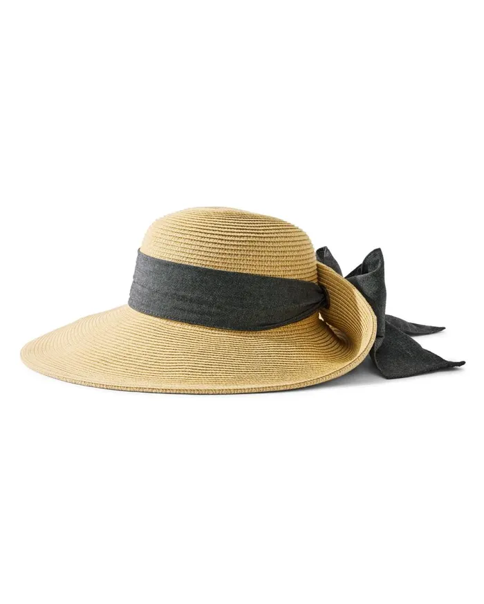 Tommy Bahama Hats and Caps UltraBraid Bow Sun Hat Charcoal 8211 Women Tommy Bahama Hats and Caps UltraBraid Bow Sun Hat Charcoal 8211 Women