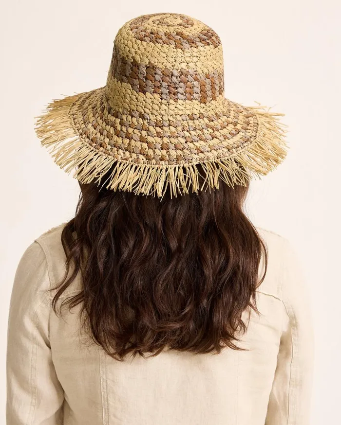 Tommy Bahama Hats and Caps Waverly Frayed Edge Raffia Sun Hat Brown 8211 Women Tommy Bahama Hats and Caps Waverly Frayed Edge Raffia Sun Hat Brown 8211 Women