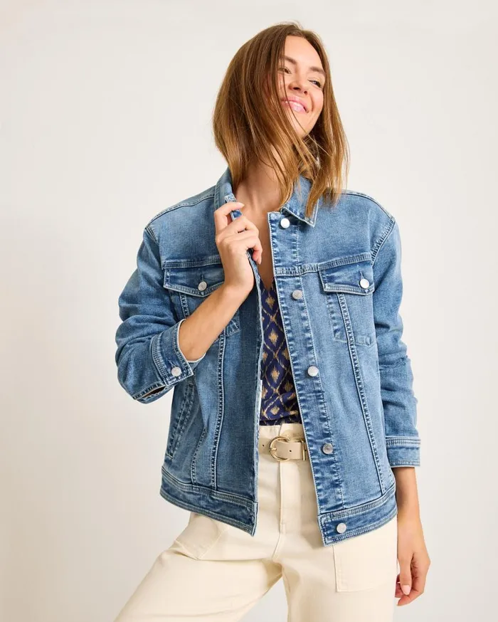 Tommy Bahama Jackets Relaxed Jean Jacket Med Azul Wash 8211 Women Tommy Bahama Jackets Relaxed Jean Jacket Med Azul Wash 8211 Women