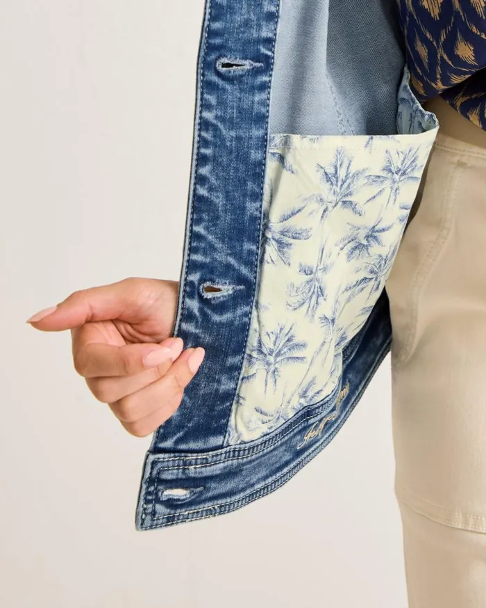 Tommy Bahama Jackets Relaxed Jean Jacket Med Azul Wash 8211 Women Tommy Bahama Jackets Relaxed Jean Jacket Med Azul Wash 8211 Women