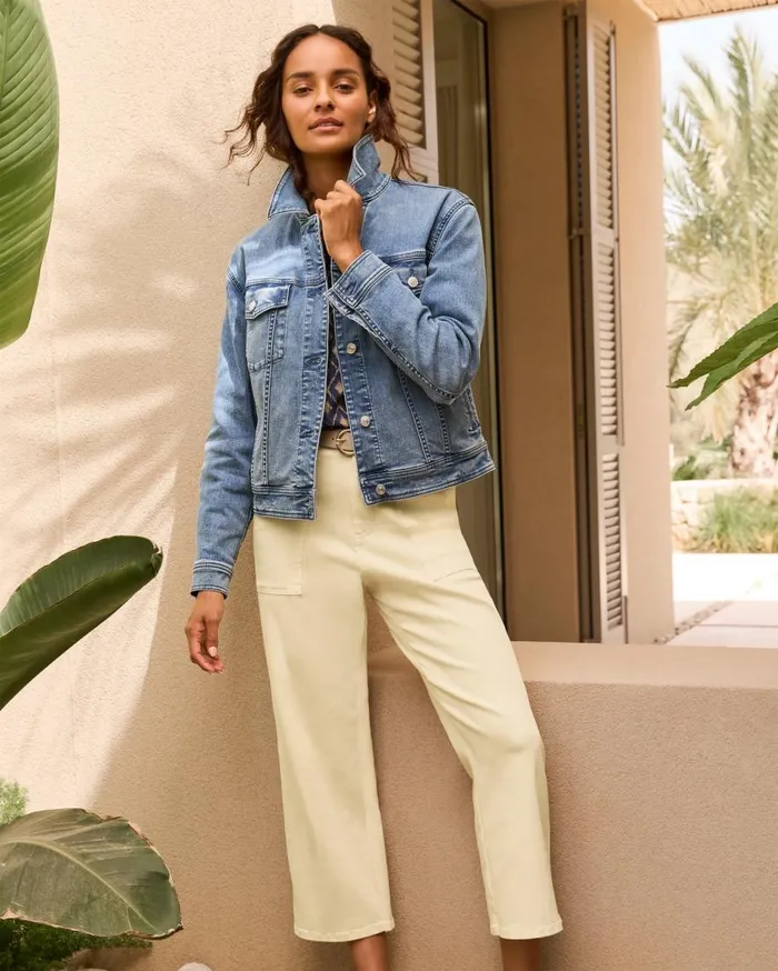Tommy Bahama Jackets Relaxed Jean Jacket Med Azul Wash 8211 Women Tommy Bahama Jackets Relaxed Jean Jacket Med Azul Wash 8211 Women