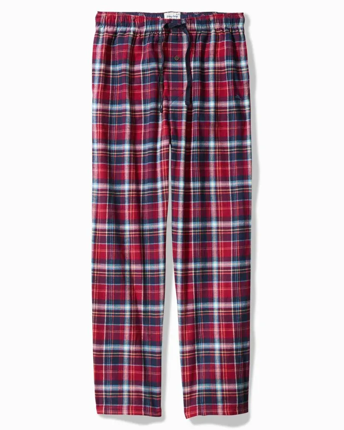 Tommy Bahama Loungewear and Pajamas Flannel Plaid Pajama Pants Beet Red 8211 Men Tommy Bahama Loungewear and Pajamas Flannel Plaid Pajama Pants Beet Red 8211 Men