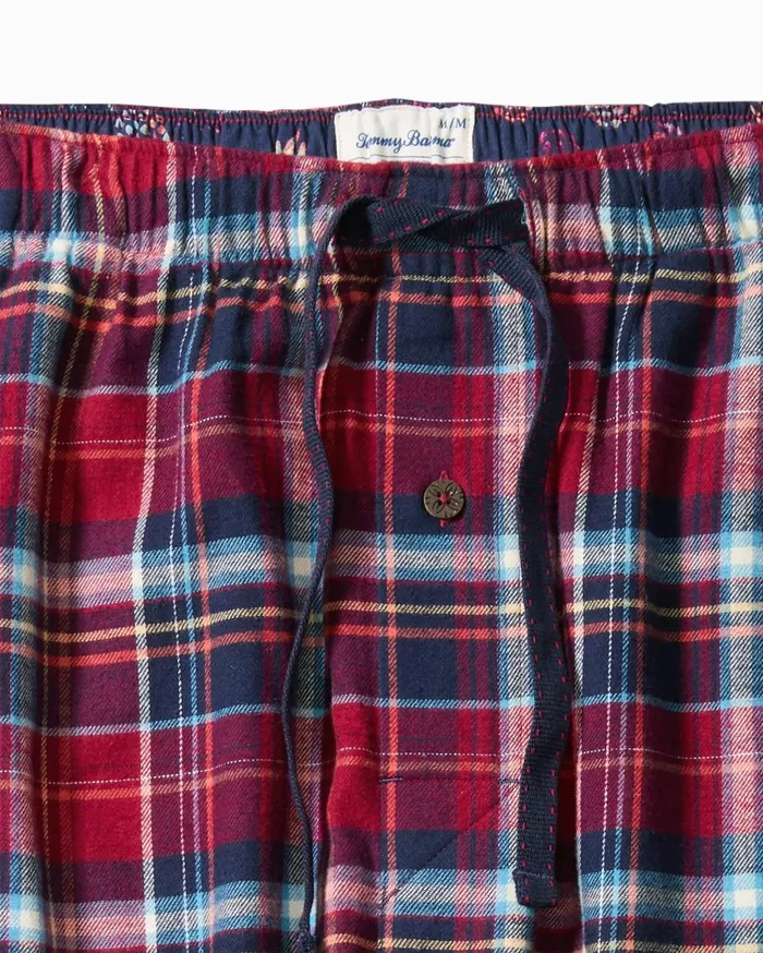 Tommy Bahama Loungewear and Pajamas Flannel Plaid Pajama Pants Beet Red 8211 Men Tommy Bahama Loungewear and Pajamas Flannel Plaid Pajama Pants Beet Red 8211 Men