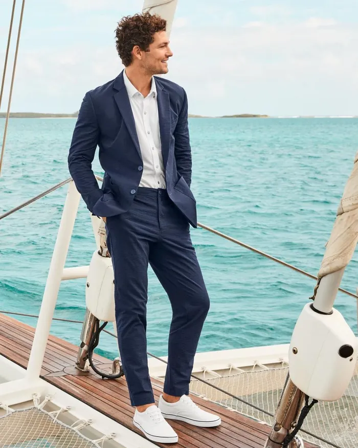 Tommy Bahama Pants and Chinos Nova Wave HalfElastic Waist Seersucker Pants Maritime 8211 Men Tommy Bahama Pants and Chinos Nova Wave HalfElastic Waist Seersucker Pants Maritime 8211 Men