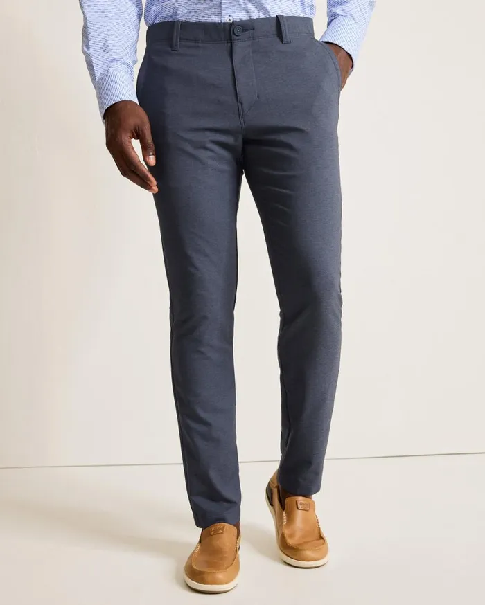 Tommy Bahama Pants and Chinos On Par IslandZone FlatFront Pants Belmont Blue 8211 Men