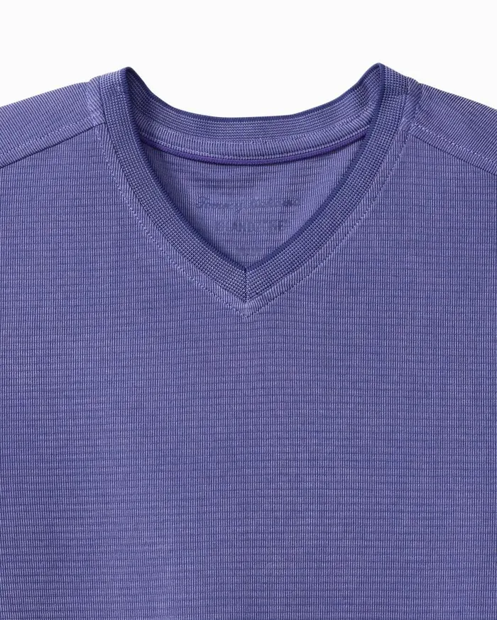 Tommy Bahama Shirts Coastal Crest IslandZone VNeck Shirt Deep Ultramarine 8211 Men Tommy Bahama Shirts Coastal Crest IslandZone VNeck Shirt Deep Ultramarine 8211 Men