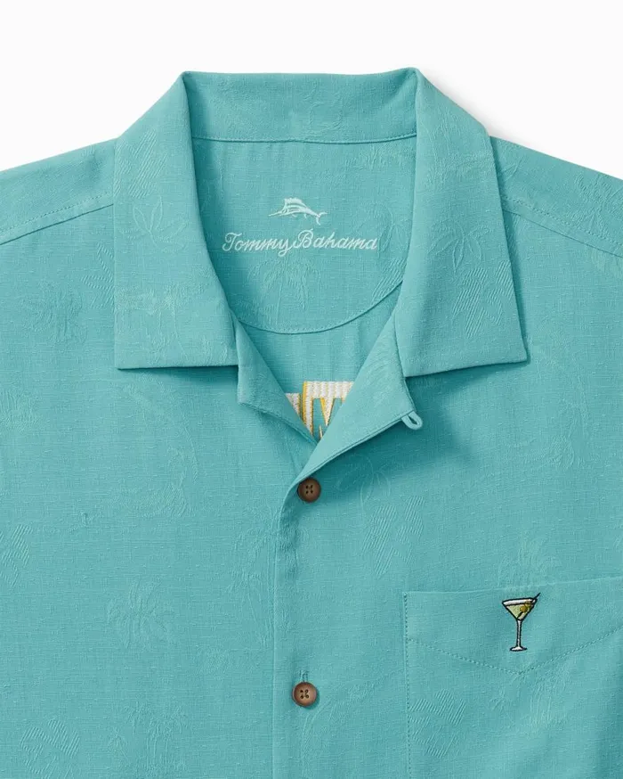 Tommy Bahama Shirts Retro Lounge Silk Camp Shirt Como Blue 8211 Men Tommy Bahama Shirts Retro Lounge Silk Camp Shirt Como Blue 8211 Men