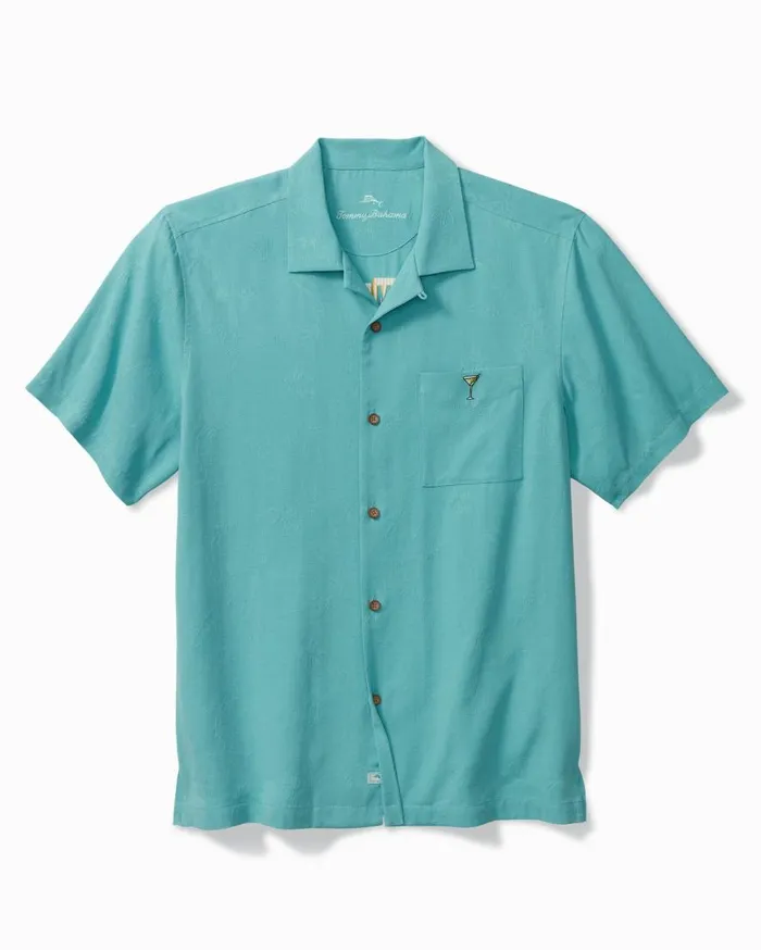 Tommy Bahama Shirts Retro Lounge Silk Camp Shirt Como Blue 8211 Men Tommy Bahama Shirts Retro Lounge Silk Camp Shirt Como Blue 8211 Men