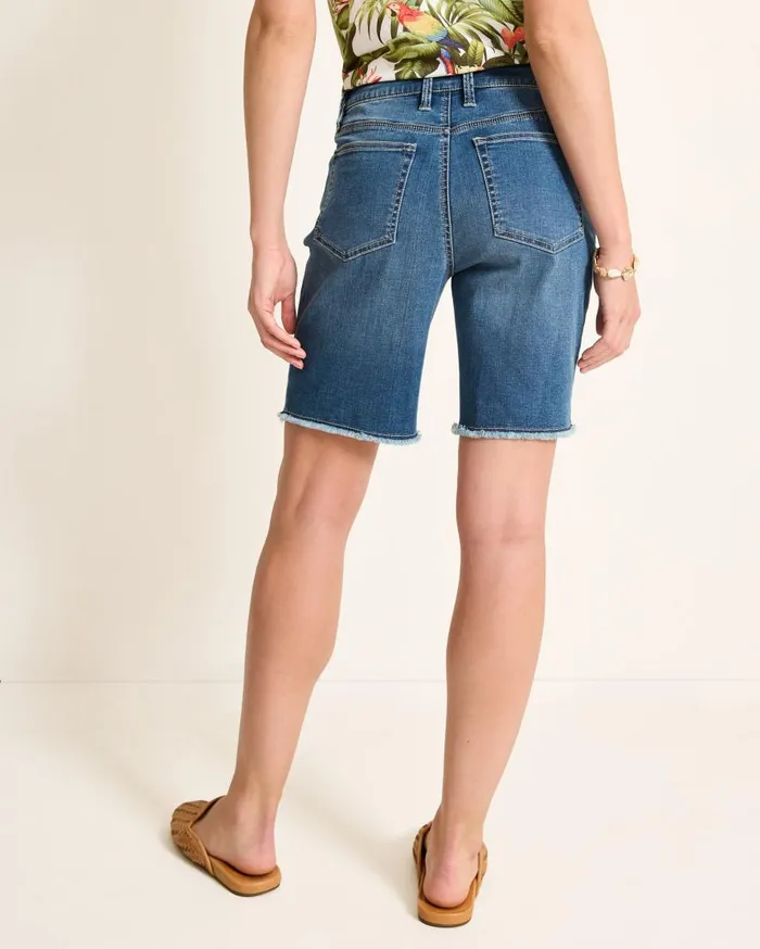 Tommy Bahama Shorts CutOff Bermuda Denim Shorts Med Playa Wash 8211 Women Tommy Bahama Shorts CutOff Bermuda Denim Shorts Med Playa Wash 8211 Women