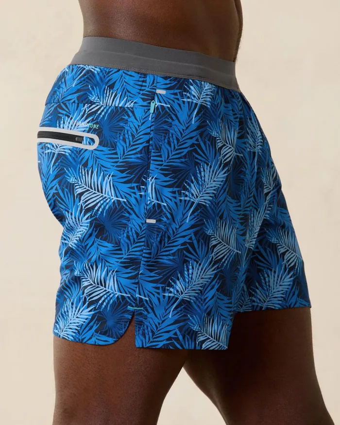 Tommy Bahama Shorts Maui Breaker Palm Route 5Inch Hybrid Shorts Cobalt Sea 8211 Men Tommy Bahama Shorts Maui Breaker Palm Route 5Inch Hybrid Shorts Cobalt Sea 8211 Men