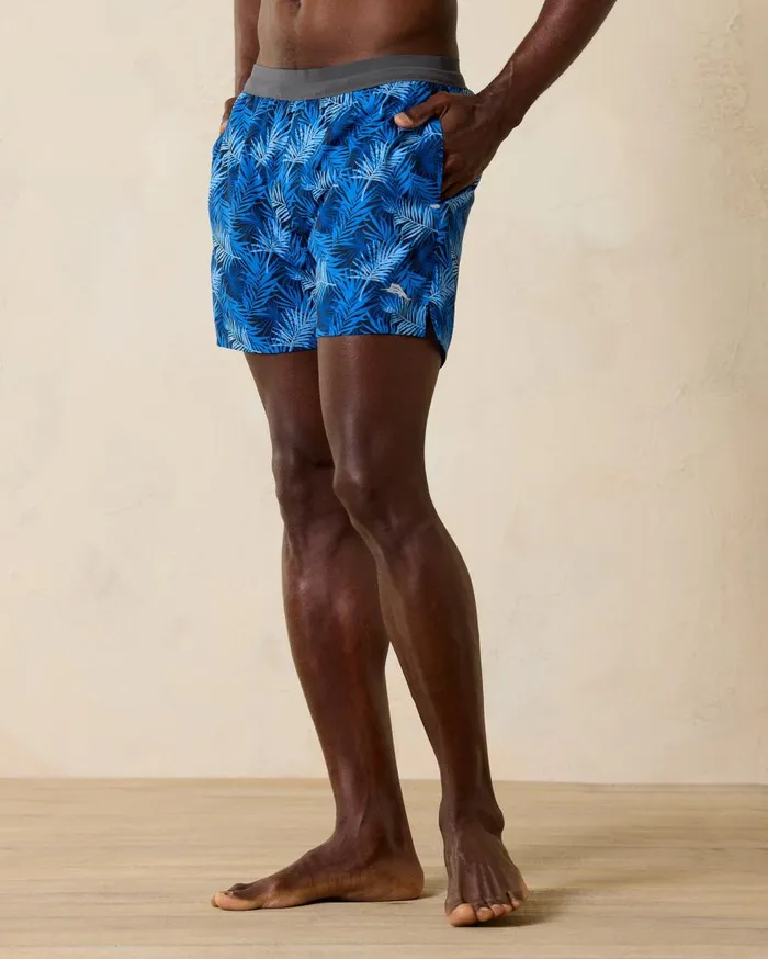 Tommy Bahama Shorts Maui Breaker Palm Route 5Inch Hybrid Shorts Cobalt Sea 8211 Men Tommy Bahama Shorts Maui Breaker Palm Route 5Inch Hybrid Shorts Cobalt Sea 8211 Men
