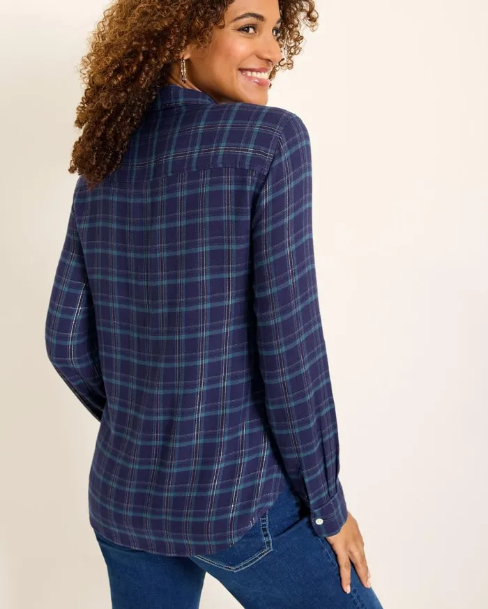 Tommy Bahama Tops and Shirts Golden Sands Flannel Shirt Coastline 8211 Women Tommy Bahama Tops and Shirts Golden Sands Flannel Shirt Coastline 8211 Women