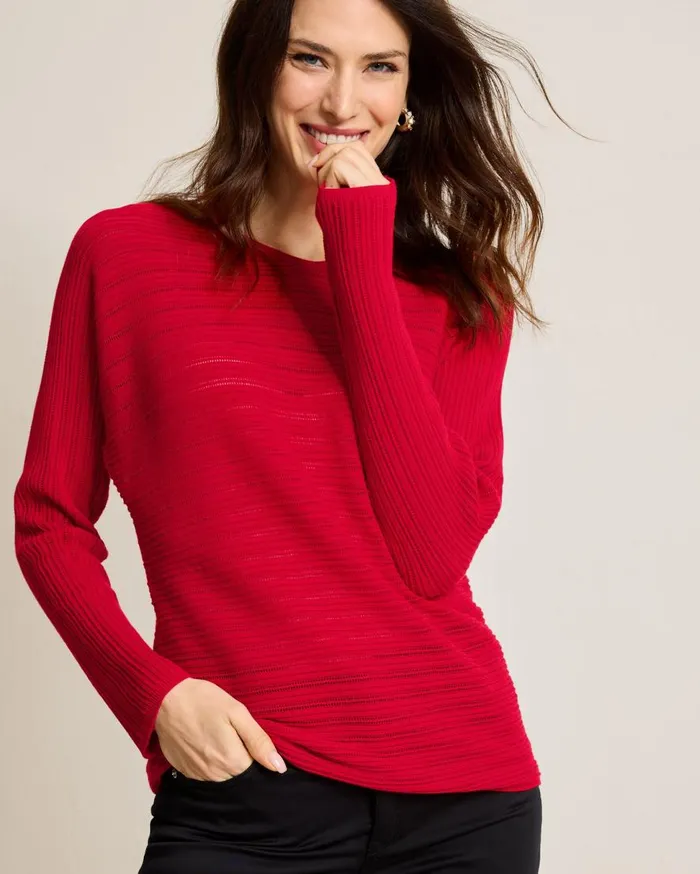 Tommy Bahama Tops and Shirts Jewel Bay Sequin VNeck Sweater Tango Red 8211 Women