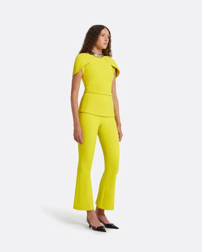 Tops Amelie Chartreuse Top Chartreuse Safiyaa Women