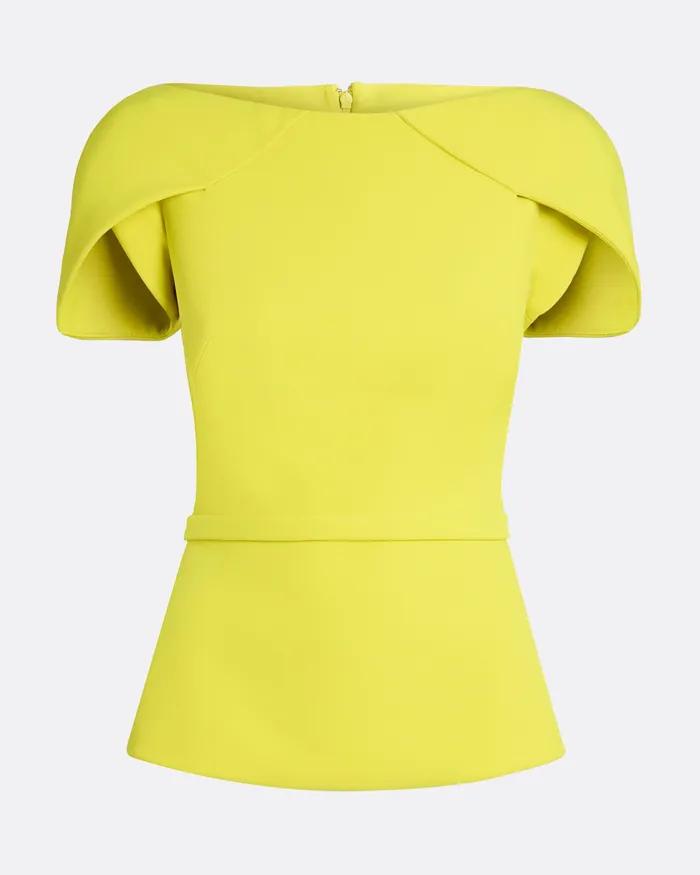 Tops Amelie Chartreuse Top Chartreuse Safiyaa Women