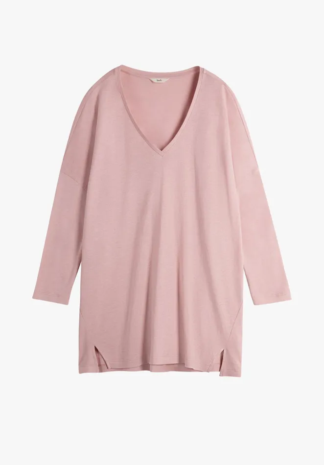 Tops and TShirts Women Hush Chesten LinenBlend Jersey Top Blush Pink