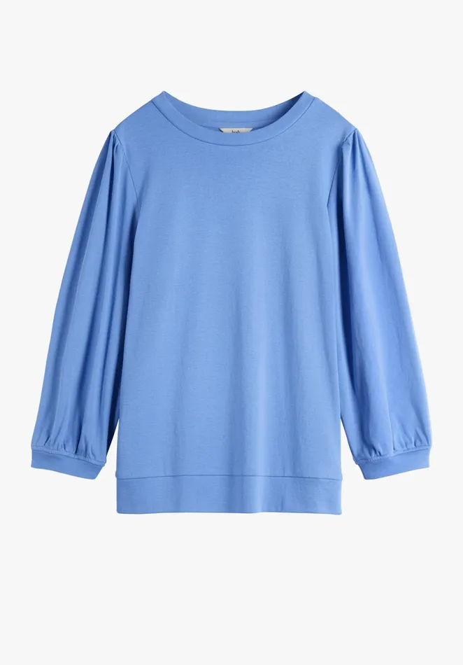 Tops and TShirts Women Hush Mimi Puff Sleeve TShirt Periwinkle Blue
