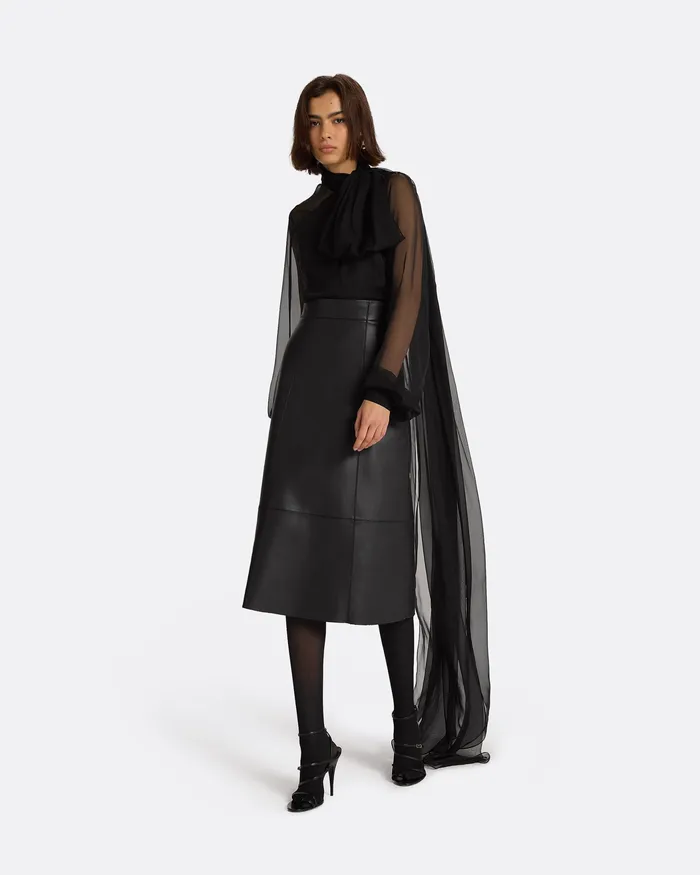 Tops Delfinane Black Top Black Safiyaa Women