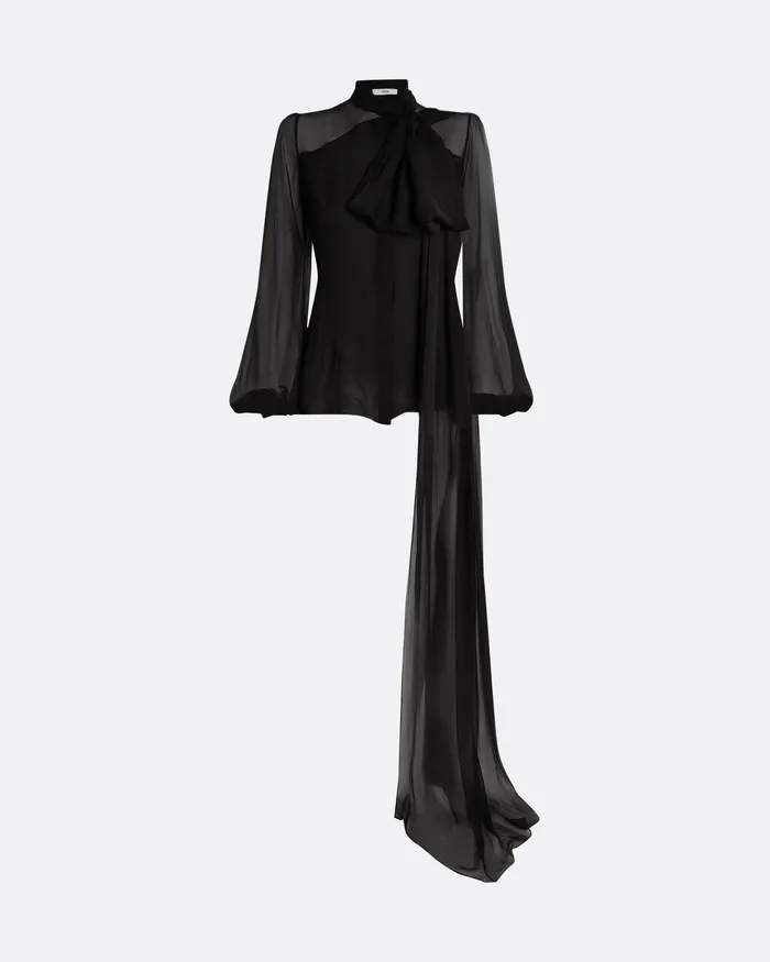 Tops Delfinane Black Top Black Safiyaa Women