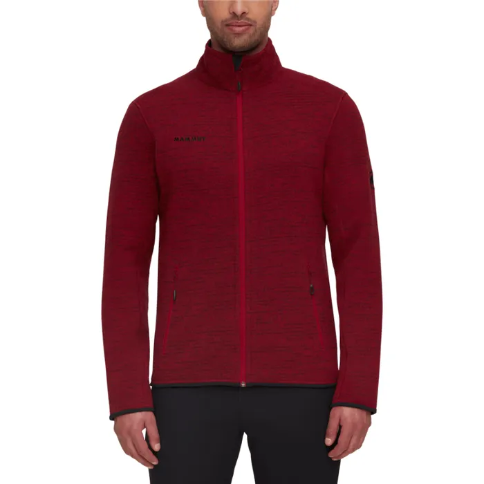 Tops Men Mammut Arctic ML Jacket Blood Red Melange Tops Men Mammut Arctic ML Jacket Blood Red Melange