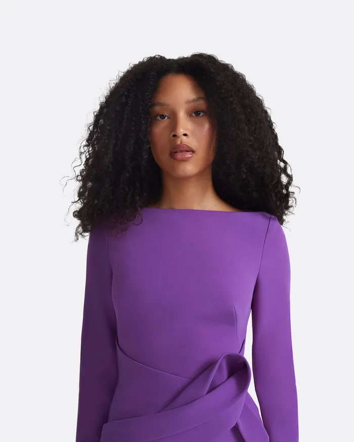 Tops Women Carrina Lilac Top Lilac Safiyaa