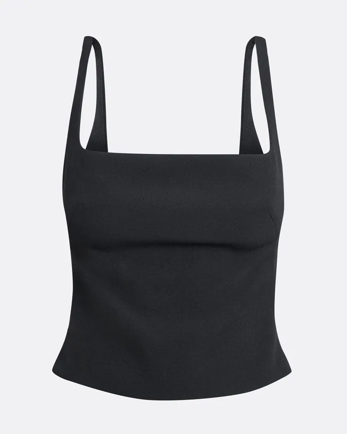 Tops Women Della Black Top Black Safiyaa