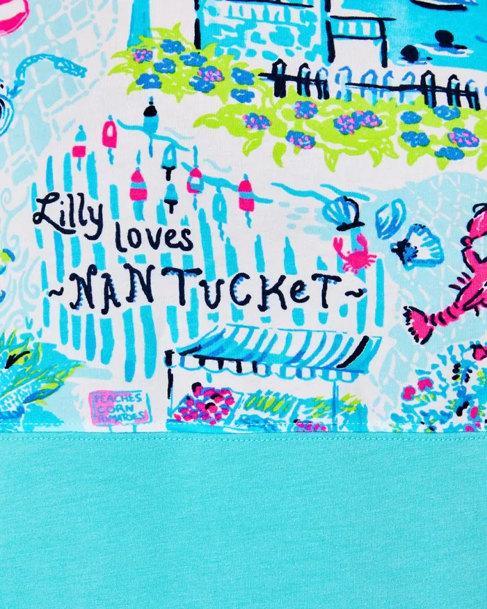 Tops WomenHome and Gifts Lilly Pulitzer Finn Top Whisper Blue Lilly Loves Nantucket Tops WomenHome and Gifts Lilly Pulitzer Finn Top Whisper Blue Lilly Loves Nantucket