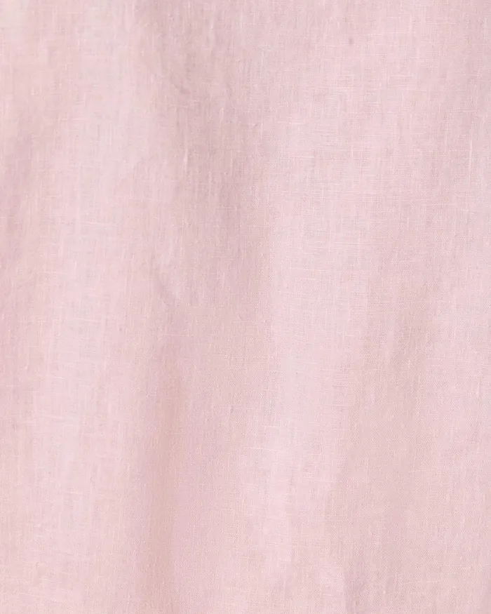 Tops Women Lilly Pulitzer Bekah 34 Sleeve Linen Top Pink Blossom Tops Women Lilly Pulitzer Bekah 34 Sleeve Linen Top Pink Blossom
