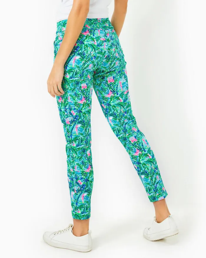Tops Women Lilly Pulitzer UPF 50 Luxletic Frida Puff Sleeve Polo Cabana Green Tops Women Lilly Pulitzer UPF 50 Luxletic Frida Puff Sleeve Polo Cabana Green