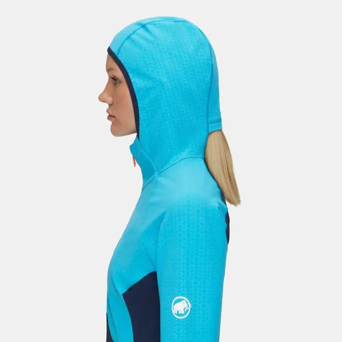 Tops Women Mammut Eiger Speed ML Hybrid Hooded Jacket Skynight Tops Women Mammut Eiger Speed ML Hybrid Hooded Jacket Skynight
