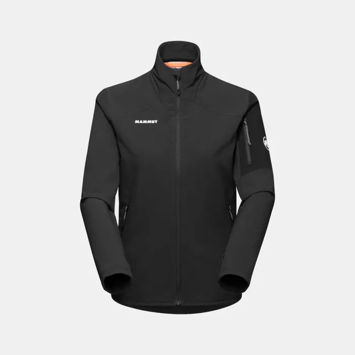 Tops Women Mammut Madris ML Jacket Blackwhite