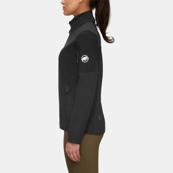 Tops Women Mammut Madris ML Jacket Blackwhite Tops Women Mammut Madris ML Jacket Blackwhite
