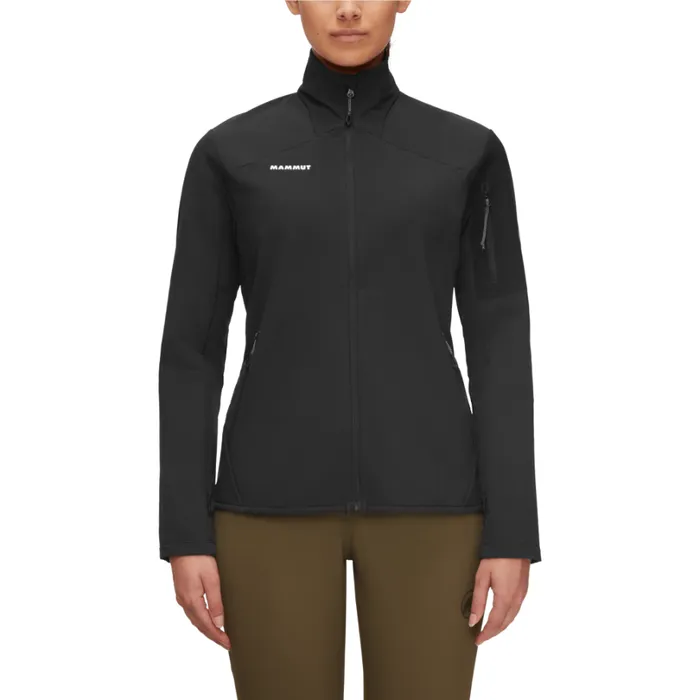 Tops Women Mammut Madris ML Jacket Blackwhite Tops Women Mammut Madris ML Jacket Blackwhite